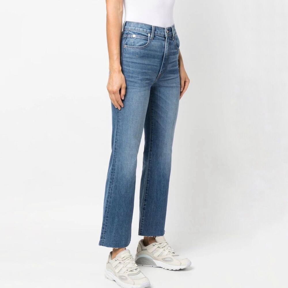 SLVRLAKE Women’s Frankie Cropped Flare Jeans Size 31 - Picture 2 of 10